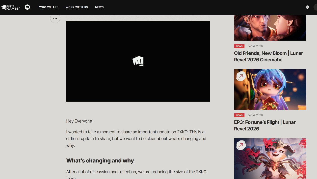 2XKO 上市即縮編,免費格鬥遊戲面臨的挑戰與困境